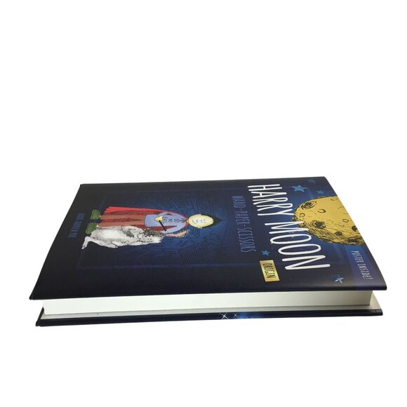 HARRY MOON WAND-PAPER-SCISSORS BOOK BY MARK ANDREW POE HARDCOVER - Picture 7 of 7